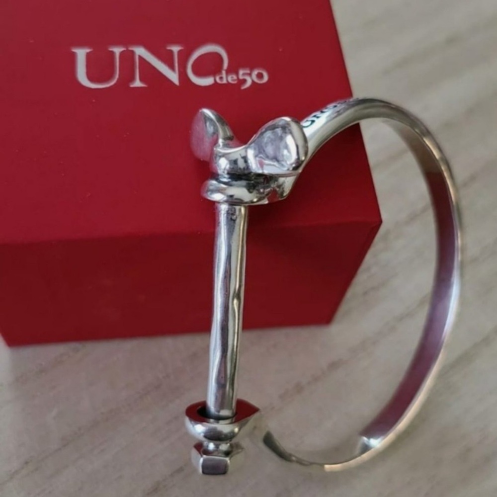 Uno de 50 Bracelet - REWARD - Silver - Size M